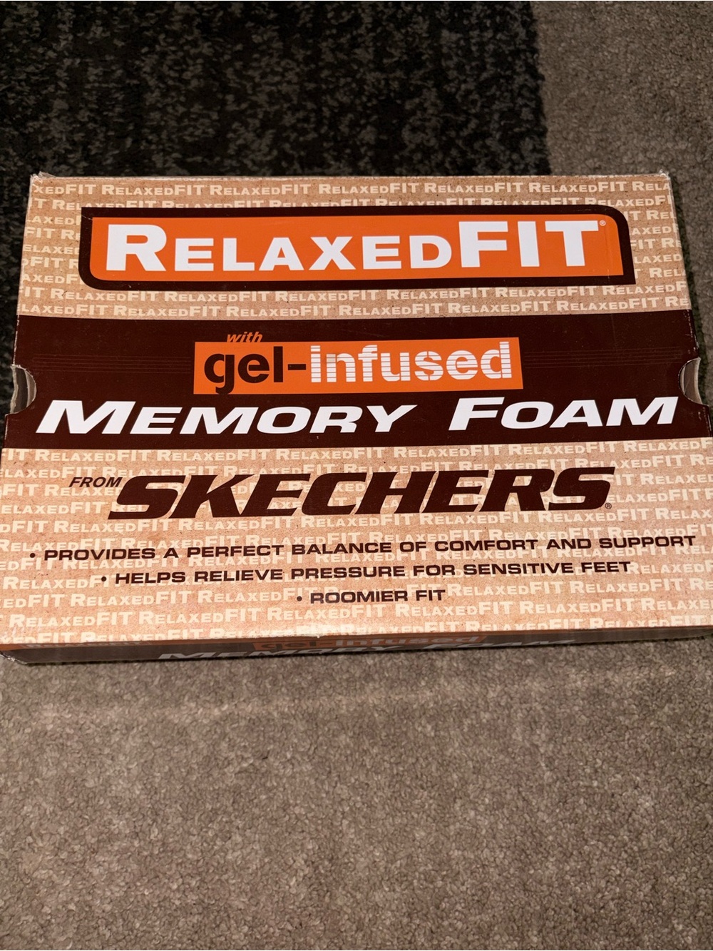 SKECHERS Relaxed Fit Gel-Infused Memory Foam Slip-On Glides - Size 10.5